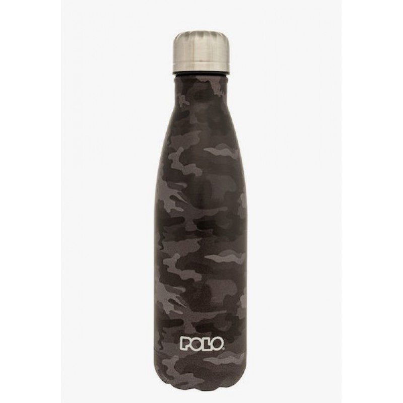 Μπουκάλι Θερμός Ανοξείδωτο 500ml Stainless Steel Polo 