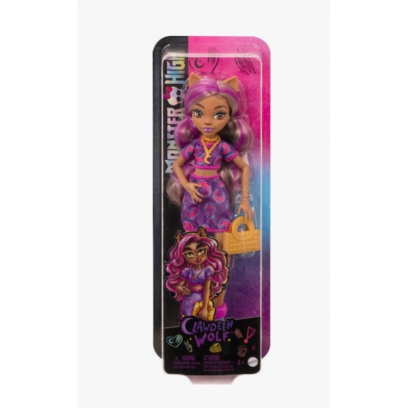 Fashion Doll Κούκλα για 4+ Ετών (Διάφορα Σχέδια) 1τμχ Mattel