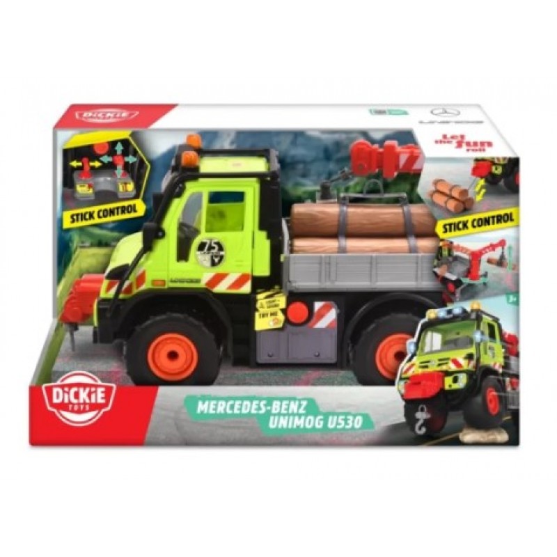 Όχημα Μεταφοράς Ξυλείας Unimog Dickie Toys 50cm 
