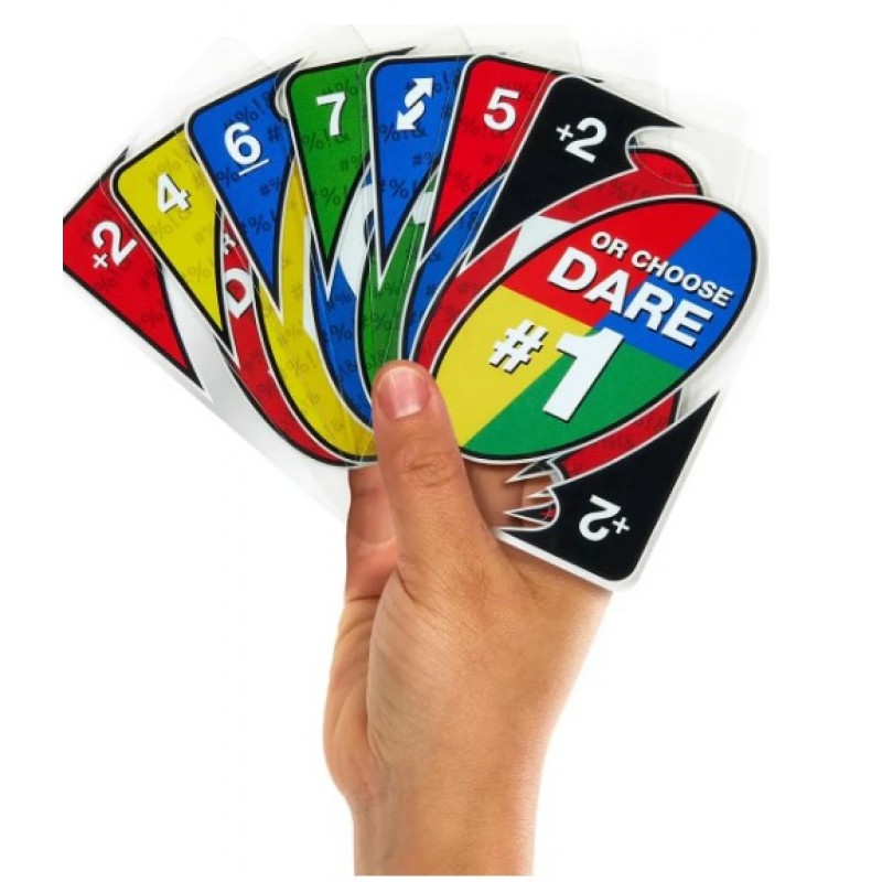 Uno Dare Adults Only Επιτραπέζιο Παιχνίδι 18+ Ετών για 2-10 Παίκτες Mattel 