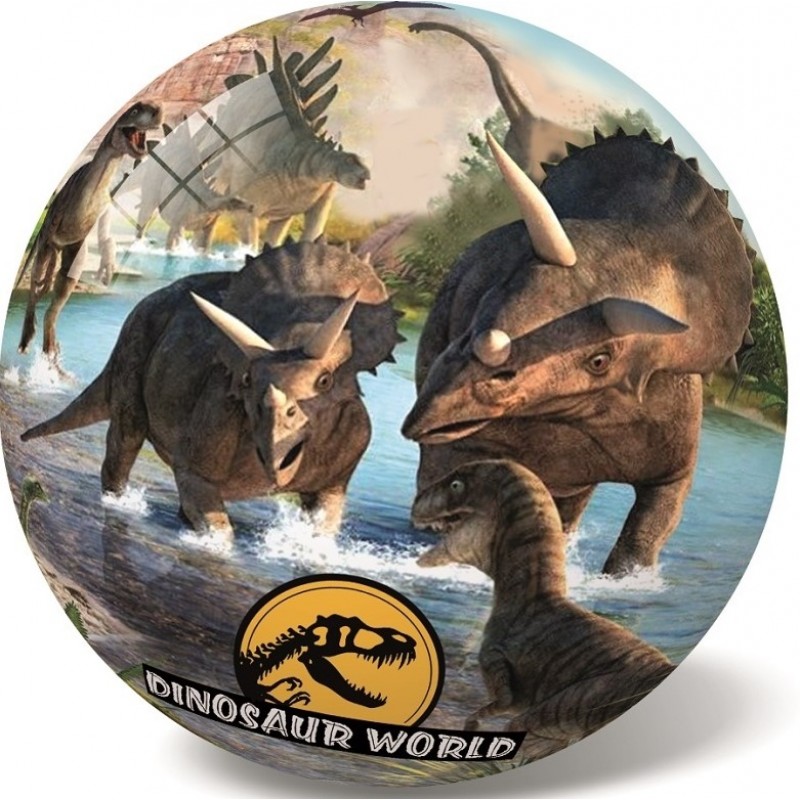 Μπάλα Πλαστική 23Εκ Dinosaur World Star 