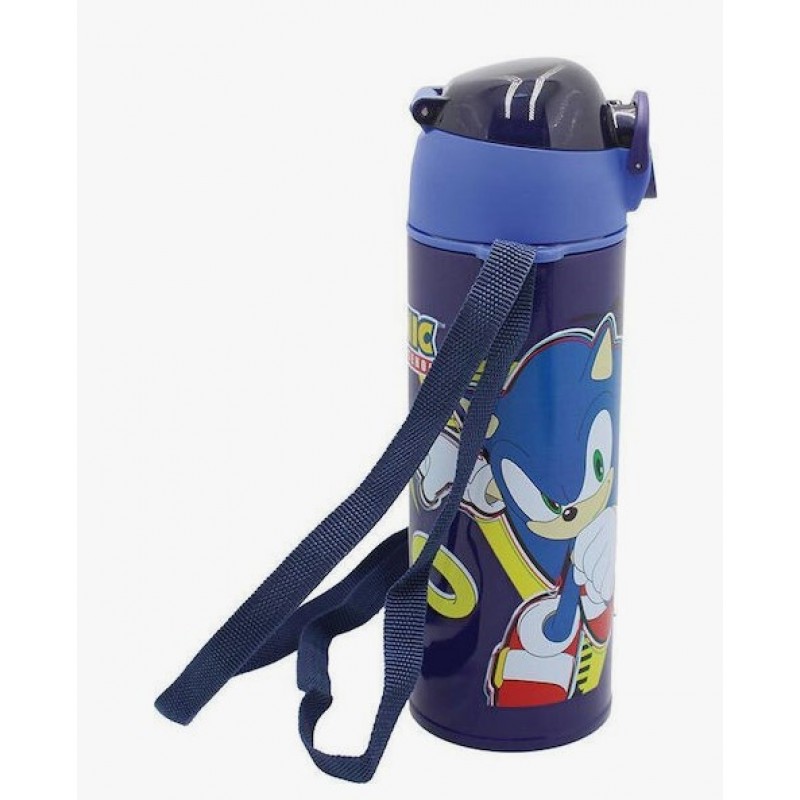 Παιδικό Παγούρι Θερμός Sonic Με Καλαμάκι Pusheen the Cat 450ml Gim 