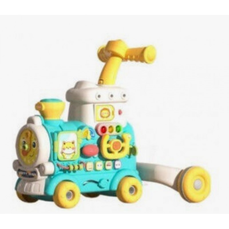 Περπατούρα Ride On 5 Σε 1 Πράσινη Lazarid 