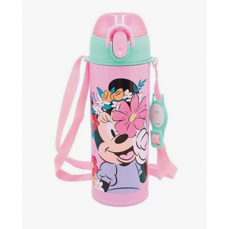 Παιδικό Παγούρι Θερμός Minnie Ανοξείδωτο 450ml Gim 