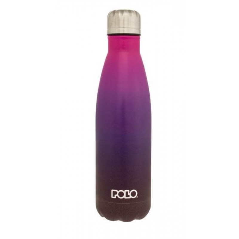 Θερμός Ανοξείδωτο Ατσάλι 0.50lt Gradient Φούξια/Μοβ Polo