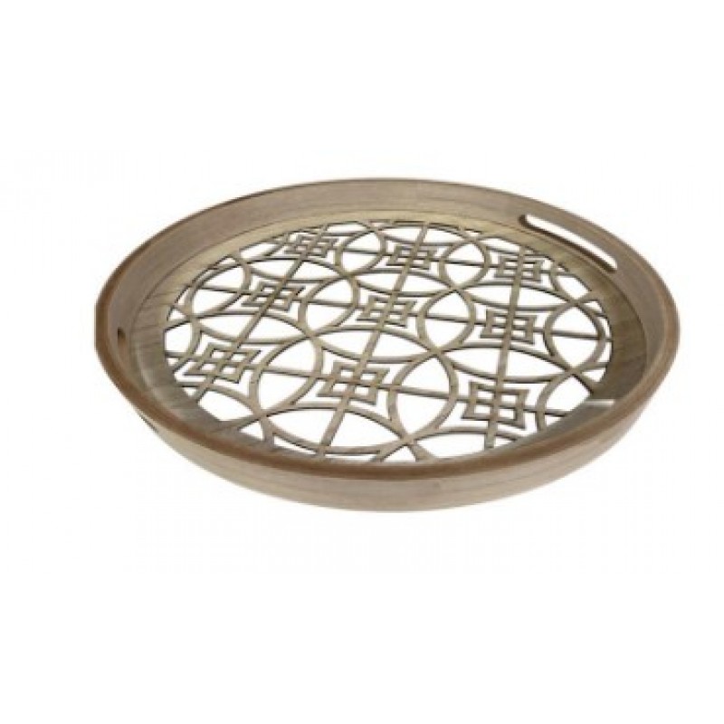 Δίσκος Διακοσμητικός Μεγάλος MDF 35x35Εκ Espiel