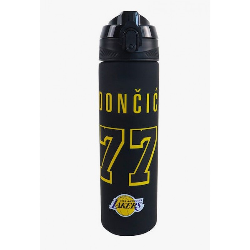 Παγούρι Πλαστικό 700ml NBA 77 Doncic BMU Μαύρο Back Me Up Gim 