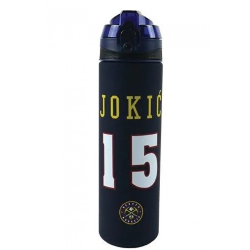 Παιδικό Παγούρι Πλαστικό NBA 15 Jokic Μαύρο 700ml Back Me UP Gim 