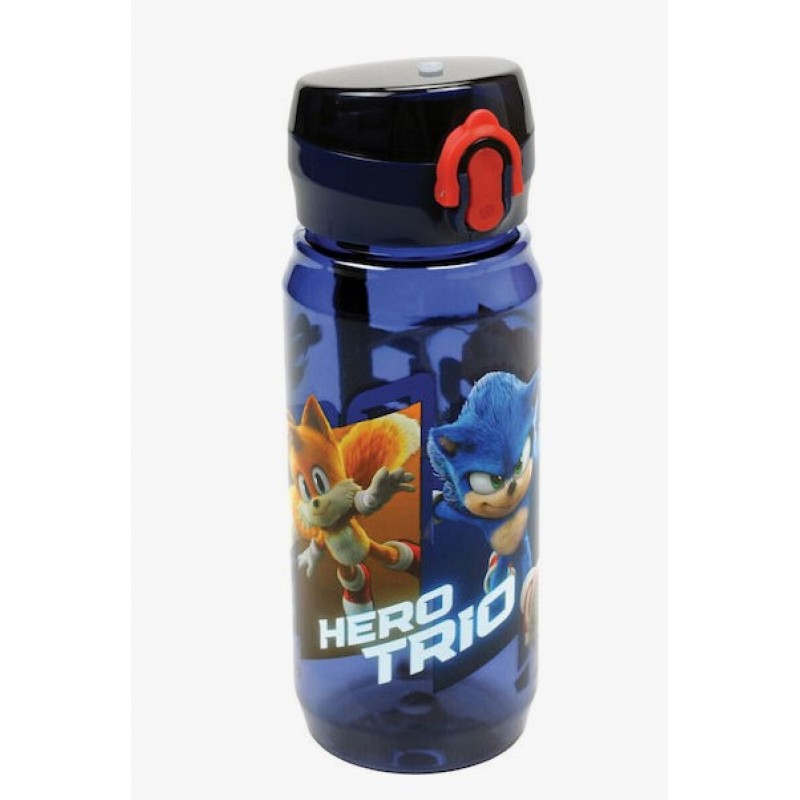 Παιδικό Παγούρι Θερμός Πλαστικό Sonic the Hedgehog  600ml Gim 