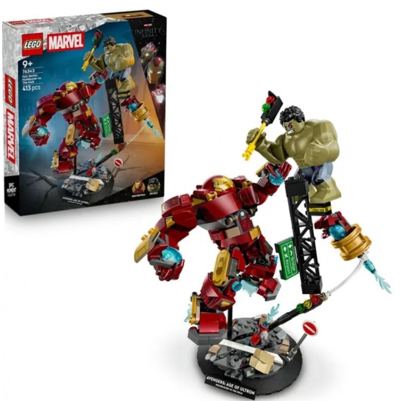 Marvel: Epic Battle: Hulkbuster vs. The Hulk Lego