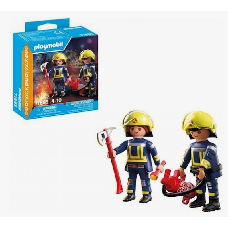 Duo Pack Πυροσβέστες Για 4-10 Ετών Playmobil 