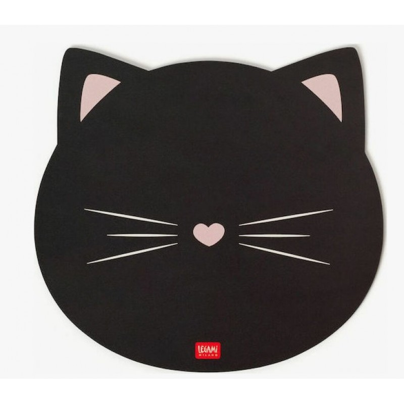 Kitty Mouse Pad Μαύρο Legami