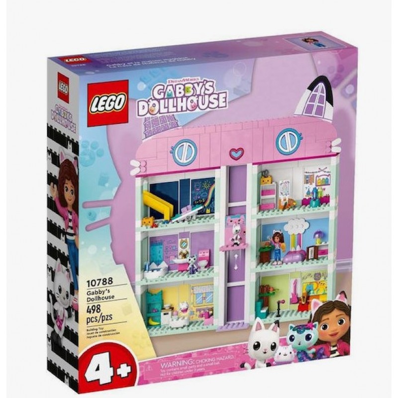 Gabby's Dollhouse Gabby's Dollhouse Για 4+ Ετών 498τμχ Lego
