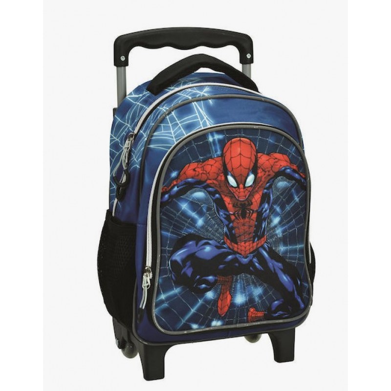 Σχολική Τσάντα Τρόλεϊ Νηπιαγωγείου Spiderman 12lt Gim 
