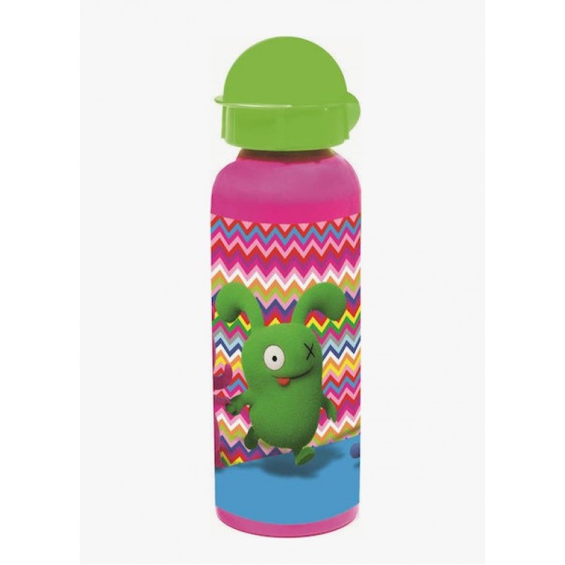 Παιδικό Παγούρι Αλουμινίου Ugly Dolls Με Pop-Up Καπάκι 520ml Gim 