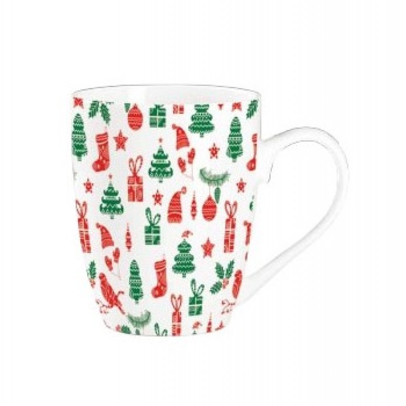 Χριστουγεννιάτικη Κούπα 4 Σχέδια Ασσορτί Epam