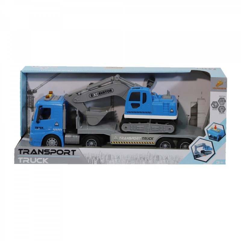 Νταλίκα Βυτίο - Κοντέινερ Φρίξιον Με Ήχους & Φώτα (2 Σχέδια) Kider Toys