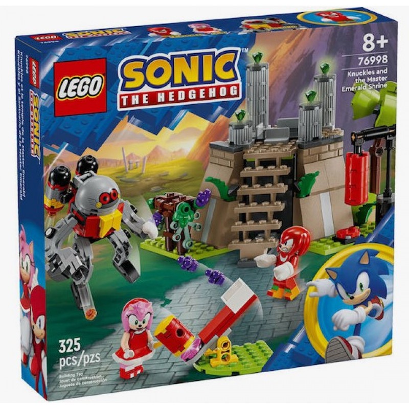 Sonic The Hedgehog Sonic Knuckles an the Master Emerald Shrine Για 8+ Ετών Lego