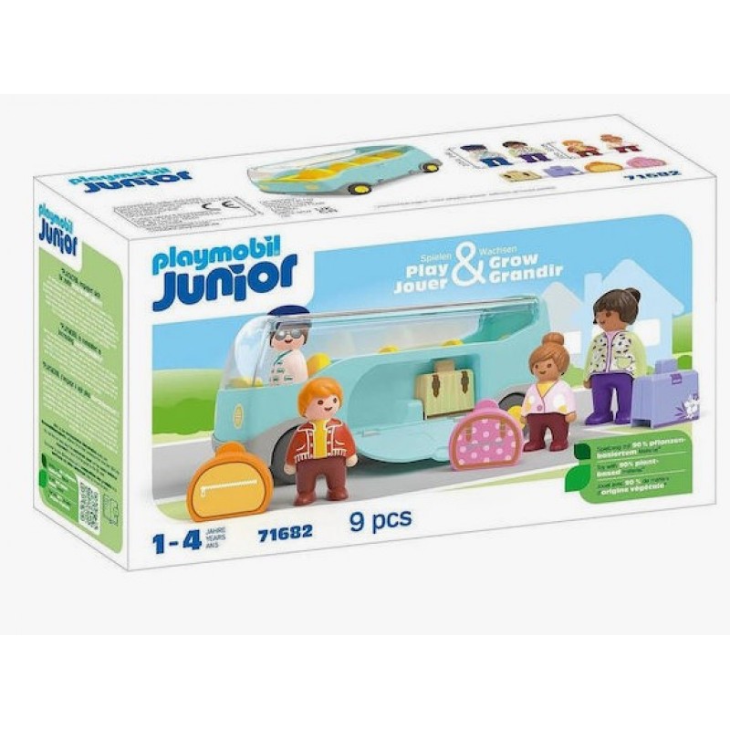  Junior Πούλμαν Για 1-4 Ετών Playmobil
