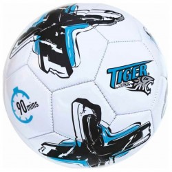 Μπάλα Ποδοσφαίρου Tiger Soccer X Line Μαύρη/Λευκό/Σιέλ Star 