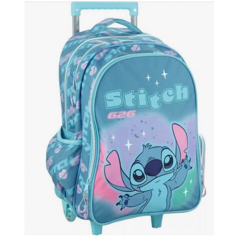 Σχολική Τσάντα Τρόλεϊ Δημοτικού Stitch Brush It Out 27lt Gim 