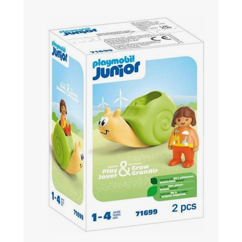 Playmobil Junior Τραμπάλα-Σαλιγκάρι Για 1-4 Ετών Playmobil 