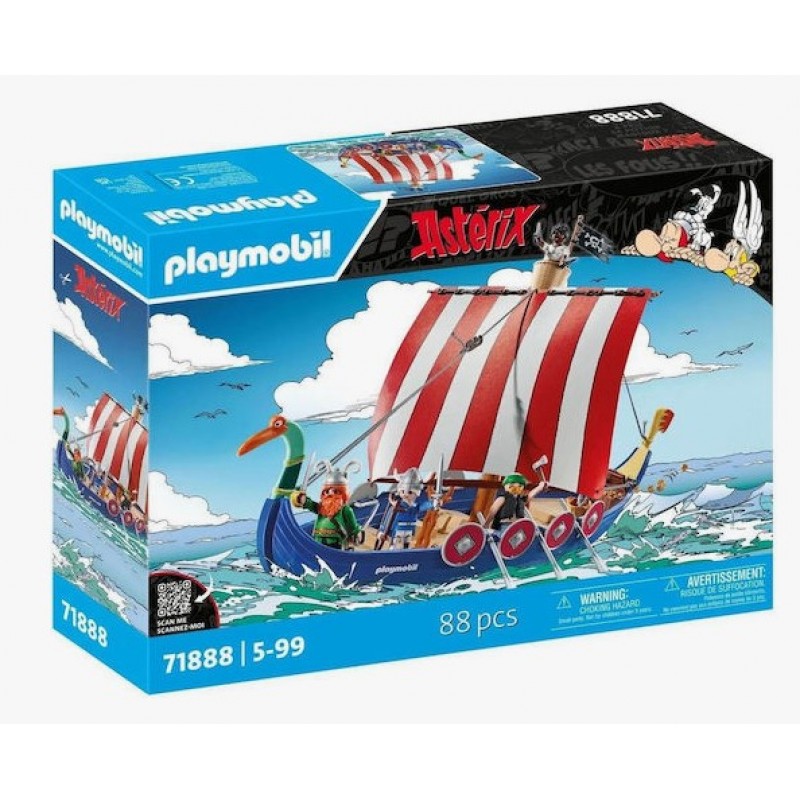 Asterix Asterix: Το Πλοίο Των Πειρατών Για 5 Ετών Playmobil 