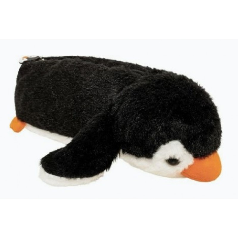 Κασετίνα Βαρελάκι Μαύρη Animality Penguin Polo 
