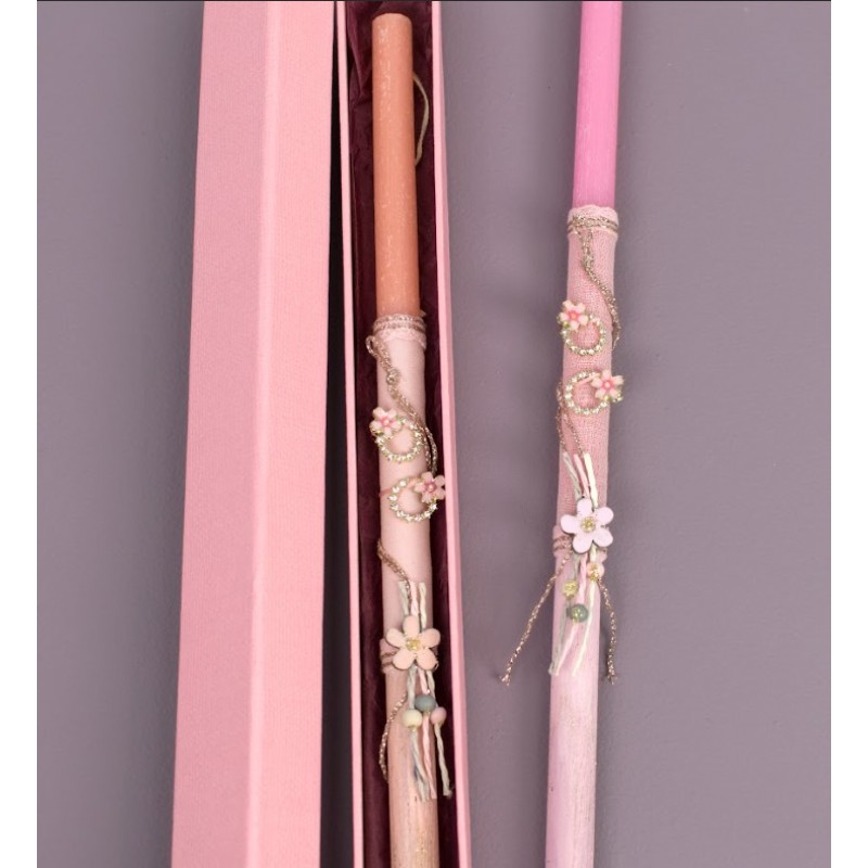 Λαμπάδα Μίνι Σκουλαρίκια Στρογγυλά Δημιουργίες