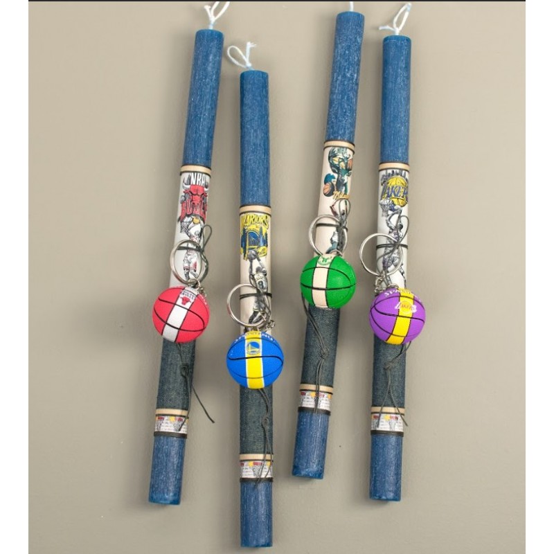 Λαμπάδα Μπρελόκ Μπάλα Μπάσκετ Δημιουργίες 