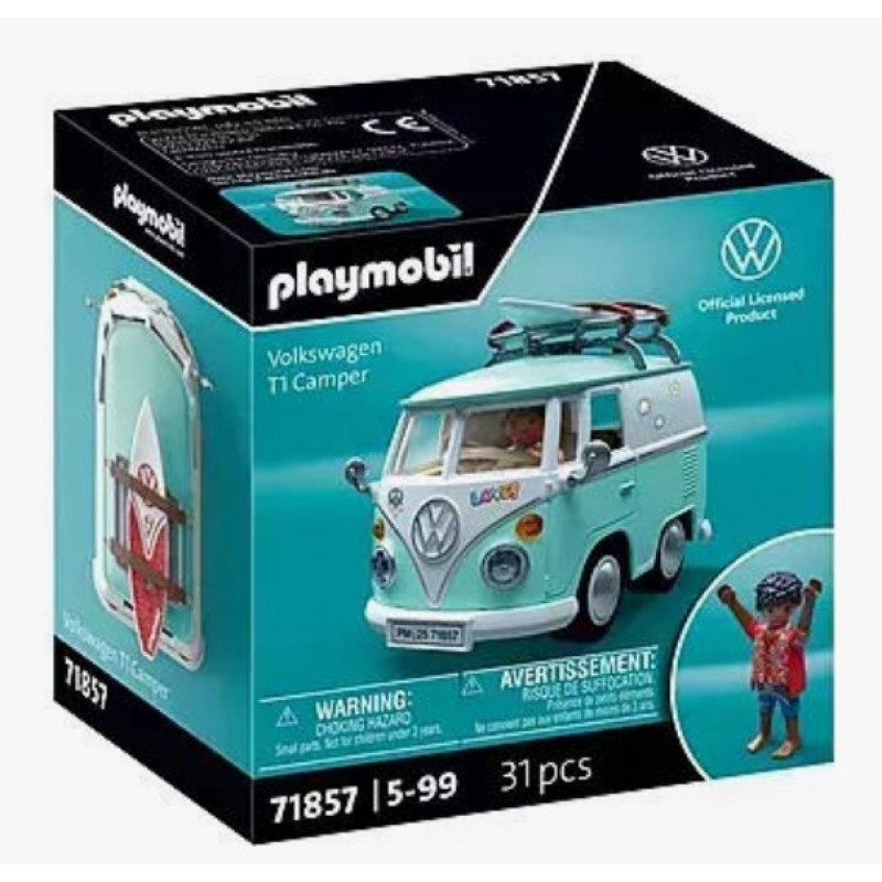 Volkswagen X Volkswagen T1 Camper Για 5-99 Ετών Playmobil 