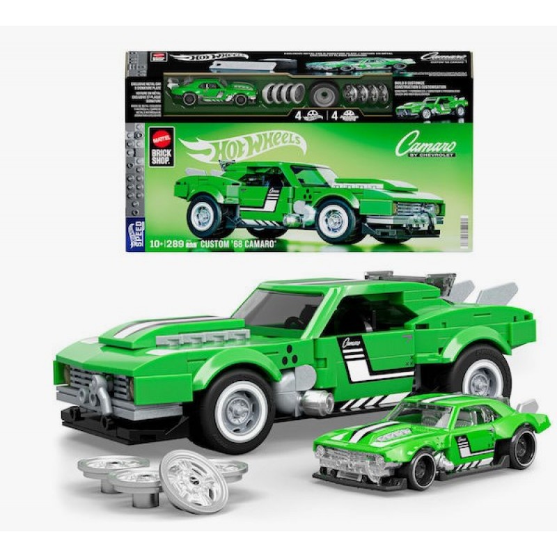 Brick Shop Τουβλάκια Hot Wheels Speed Series Camaro για 10+ Ετών 289τμχ Mattel 