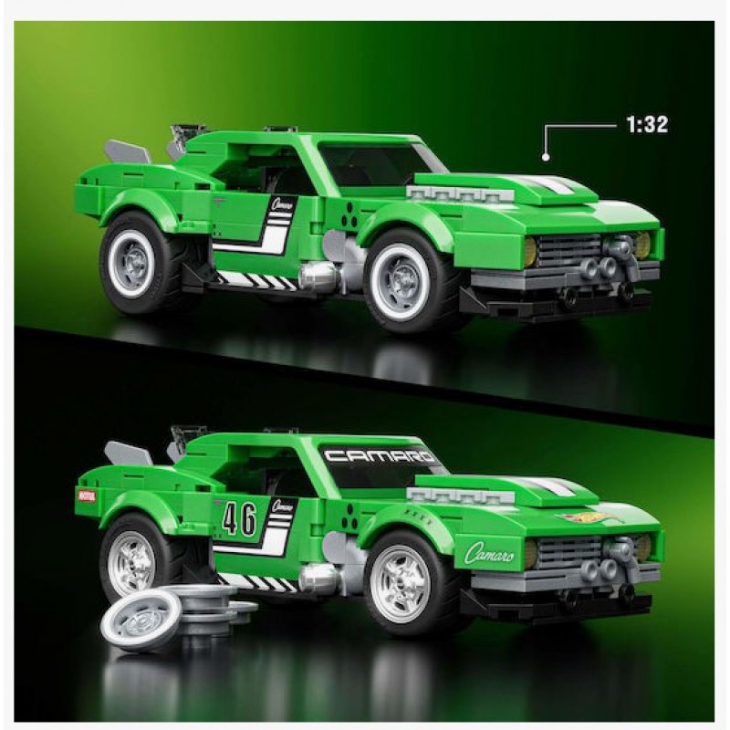Brick Shop Τουβλάκια Hot Wheels Speed Series Camaro για 10+ Ετών 289τμχ Mattel 
