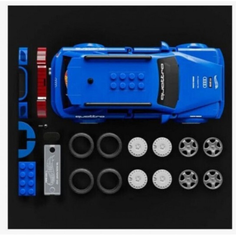 Brick Shop Τουβλάκια Hot Wheels Speed Series Audi για 10+ Ετών 253τμχ Mattel 