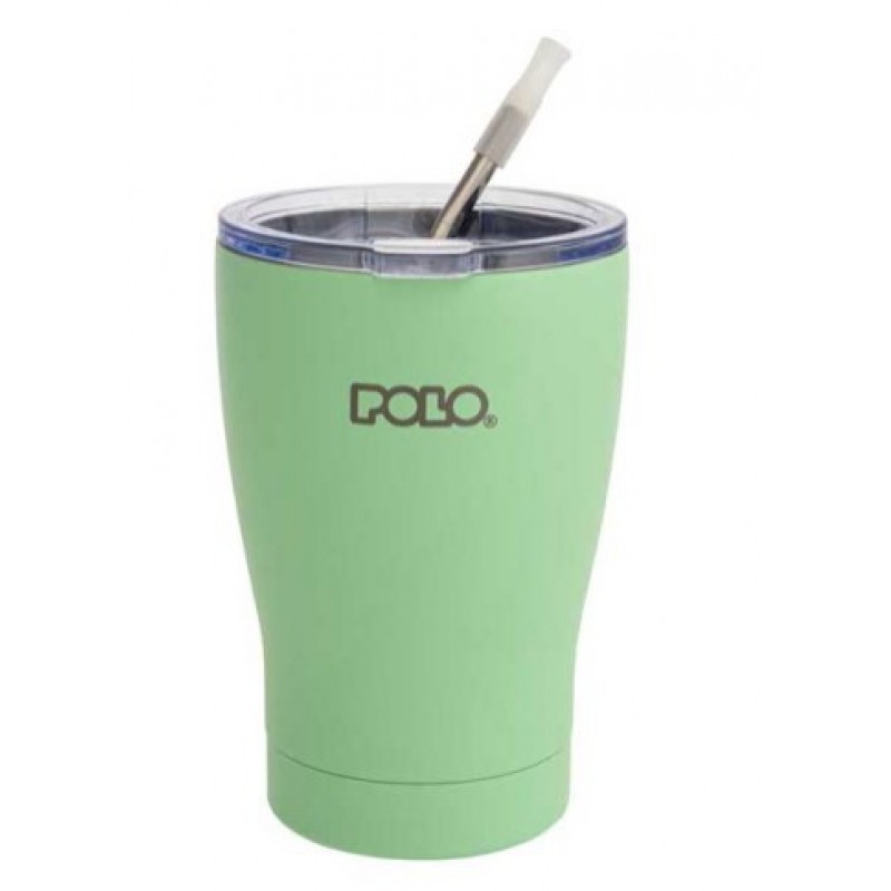 Ποτήρι Θερμός Coffee Mug 350ml Πράσινο Μέντας Polo 