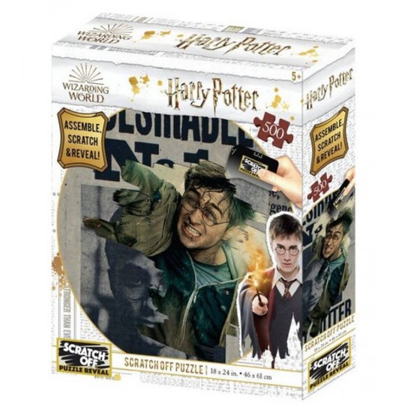 Παζλ 500 Τεμ Scratch - Harry Potter Wanted
