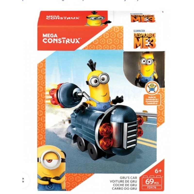 Mega Bloks DM3 Φιγούρες Με Οχήματα Mattel