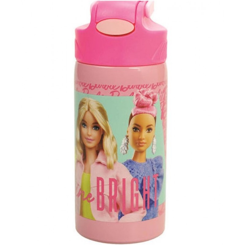 Παγούρι Ανοξείδωτο Barbie Ss 500Ml Gim 