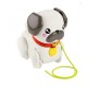 Fisher-Price:  Walk the Pup – Pug Συρόμενο Παιχνίδι Σκύλακι Mattel