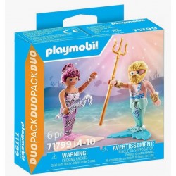 Duo Pack Γοργόνα & Τρίτωνας Gια 4-10 Eτών Playmobil 