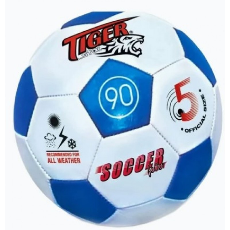 Μπάλα Ποδοσφαίρου Tiger Soccer Fever Blue Size 5 Star 