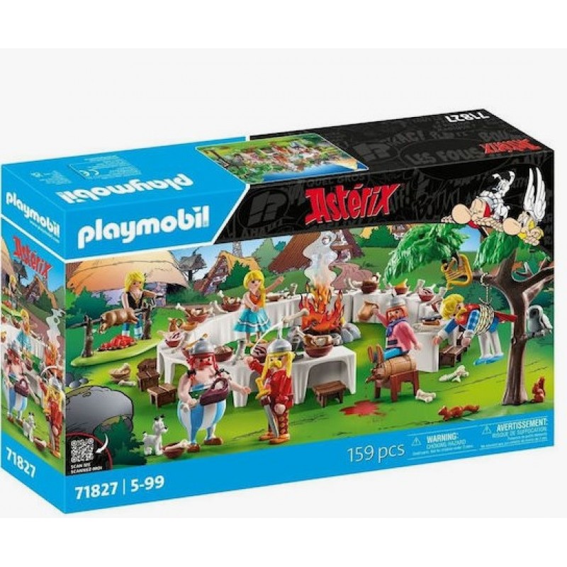  Asterix Το Συμπόσιο Tου Χωριού Tων Γαλατών για 5-99 Eτών Playmobil