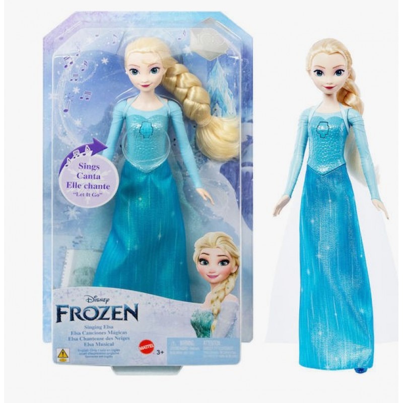 Κούκλα Έλσα που Τραγουδάει για 3+ Ετών Mattel 