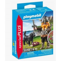 Special Plus Βίκινγκ Με Σκύλο Για 4-10 Ετών Playmobil 