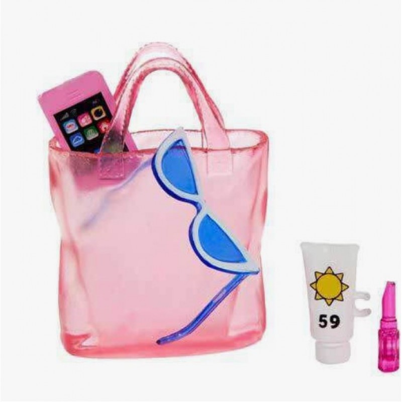 Barbie Beach Glam με Αξεσουάρ Κούκλα για 3+ Ετών 30εκ. (Διάφορα Σχέδια) 1τμχ Mattel