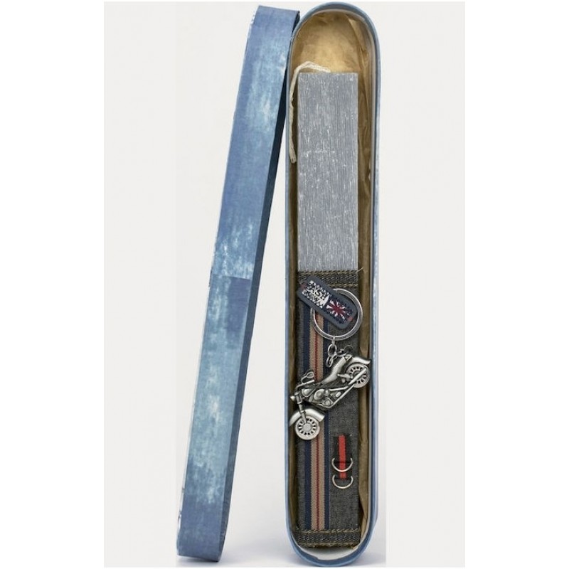 Πασχαλινή Λαμπάδα Πλακέ Χειροποίητη Γκρι Δημιουργίες