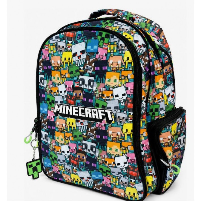 Σχολική Τσάντα Πλάτης Minecraft Chibi Gim 