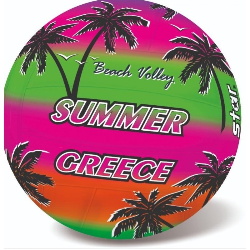 Μπάλα Beach Volley Fluo 21Εκ Summer Greece Star 