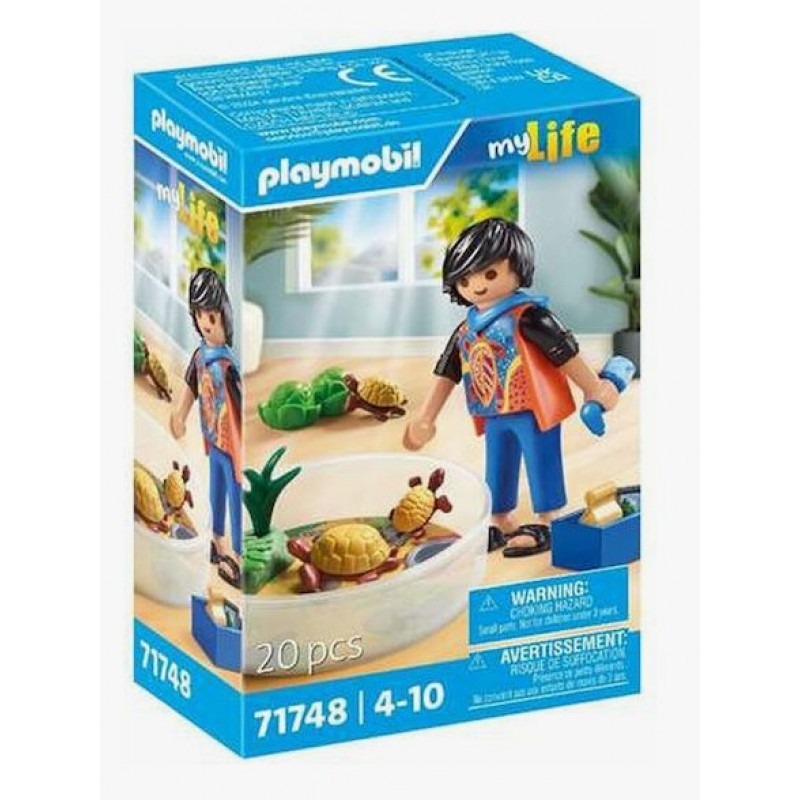 MyLife Ενυδρείο Με Χελώνες Για 4-10 Ετών Playmobil 
