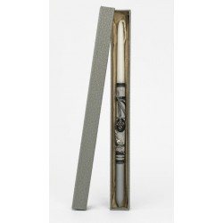 Πασχαλινή Λαμπάδα Στρογγυλή Κρεμαστό Σταυρό Δημιουργίες 